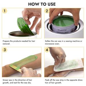 <span class=keywords><strong>Cera</strong></span> Depilatoria Waxkiss 400g 800g in Barattolo, Strisce per Rimozione Peli, <span class=keywords><strong>Cera</strong></span> Calda Morbida per Pelle Sensibile, Produttore Cinese - Product Image 4