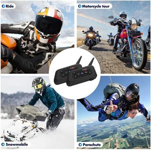 Intercomunicador Para Moto Bluetooth, 2-cách xe máy Mũ bảo hiểm <span class=keywords><strong>intercom</strong></span> interphone, tự động trả lời, GPS bằng giọng nói hướng dẫn - Product Image 5