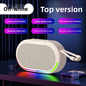 Mini caisson de basses extérieur portable Batterie 5W RGB allume le meilleur haut-parleur sans fil portable Haut-parleur de fête Mini haut-parleur sans fil - Product Image 6