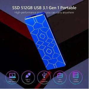 Ổ cứng SSD di động tốc độ cao 1TB 2TB 4TB Ổ cứng gắn ngoài Ổ cứng thể rắn loại USB3.1 - Product Image 4