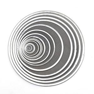 Cakram Filter Diameter 10mm, Disk Filter baja tahan karat bulat 5 10 20 50 100 200 500 Um mikron 316 316L - Product Image 4