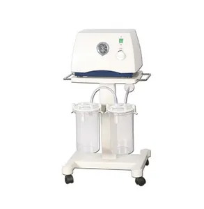 Hospital Surgical Unit High Flow Mobile Electrical Vacuum Suction Machine