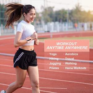 משקולות לנשים מתכווננת אימון ברזל מתכווננת בר מותאם אישית קרסול לעש היד קרסול סיליקון משקולות קרסול - Product Image 6