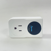 Protecteur de tension de prise américaine avec protecteur de surtension électrique réglable de 120V pour les appareils à économie d'énergie