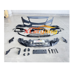Kit de carrosserie XLstyling pour conversion et mise à niveau de la carrosserie <span class=keywords><strong>A45</strong></span>, pare-chocs avant pour <span class=keywords><strong>Mercedes</strong></span> <span class=keywords><strong>Benz</strong></span> W176 13-18 - Product Image 1