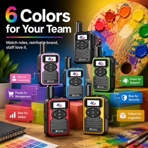 Radio XUNLIBAO 4G LTE PoC D8 Mini Portátil de Bolsillo con Batería Extraíble, 6 Colores, USB Tipo-C, Walkie Talkie Global de Largo Alcance - Product Image 2