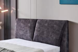 <span class=keywords><strong>Cama</strong></span> Doble Tamaño King Size de Alta Gama, Estilo California, con Estructura Tapizada para Dormitorio - Product Image 4