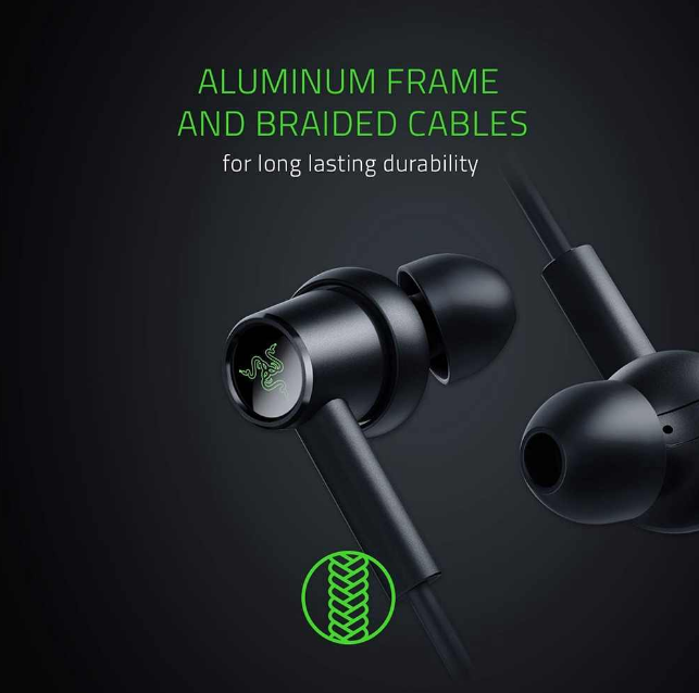 Razer Hammerhead Duo Wired In-Ear Headphones with Noise Cancelling