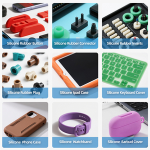 Tùy chỉnh Durable Soft - Touch Silicone nút điện tử cho thiết bị điện tử điều khiển từ xa & bàn phím - Product Image 4