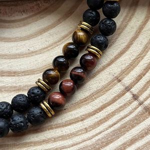 Natural Bracelet Colorful <b>Glass</b> Beaded Serenity Stone White Label Engraved Logo - Product Image 4