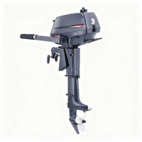 Moteur marin hors-bord à 2 temps 15hp Jet Drive compatible avec le moteur de bateau d'origine et les pièces de rechange.