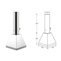 Chine haute qualité laboratoire meubles hôpital dentaire chimique inoxydable flexible extracteur de fumée bras d'extraction de fumée