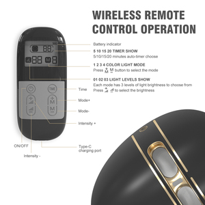 Led chăm sóc da Led mặt nạ với 4 chế độ khác nhau-Mặt nạ trị liệu bằng ánh sáng đỏ và xanh 510K thiết bị y tế - Product Image 6