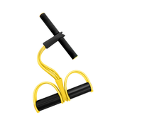 Bande de résistance abdominale réglable en latex pour équipement de fitness à domicile intérieur pour yoga, pilates, sac de sport