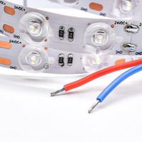 CZINELIGHT Boîtes à lumière publicitaires Flexible SMD 2835 DC 24V bande led à réflexion diffuse avec lentille