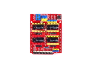 ZYSY Makerfabs <span class=keywords><strong>Arduino</strong></span> <span class=keywords><strong>Shield</strong></span> V3 peut contrôler quatre moteurs <span class=keywords><strong>pas</strong></span> à <span class=keywords><strong>pas</strong></span> A4988, ajoute un 4ème axe, ajoute 2 trous de montage SKU OAS0V3 - Product Image 2