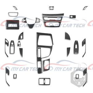 Pegatina embellecedora Interior de fibra de carbono para BMW X1 F48 2016 2021 X2 F39 <span class=keywords><strong>2018</strong></span> 2021 - Product Image 2