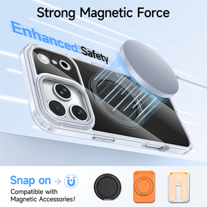Custodia per telefono Hot Sale per Moto G (2026)/Moto G Play/G Stylus <span class=keywords><strong>Cloud</strong></span> 360 con anello magnetico e supporto per ricarica, anti-caduta e anti-shock - Product Image 2