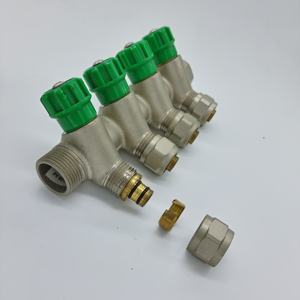 Fournisseur Europe collecteur type EN12461 collecteur en laiton connecteur mobile collecteur d'eau <span class=keywords><strong>maison</strong></span> alimentation en eau pour tuyau pex-al-pex - Product Image 2