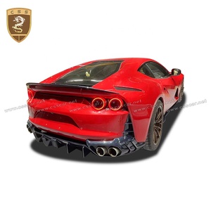 Aileron arrière en fibre de carbone style Msy pour Ferrari 812 <span class=keywords><strong>Superfast</strong></span>, prix d'usine - Product Image 2