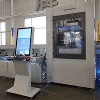 Centro de Corte CNC para Perfiles de Puertas y Ventanas de Aluminio, Totalmente Automático, Controlado por PLC, 380V 3x3.0kW, Alto Nivel de Seguridad