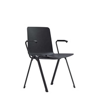 Chaise empilable en plastique de haute qualité, vente directe d'usine, chaise de loisirs pour conférence