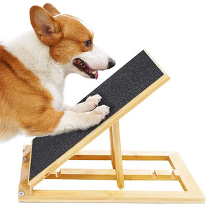 Wooden dog nail file, small dog climbing <b>ladder</b>, nail file, foldable pet toy, pet nail scraper - Product Image 2