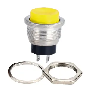 DS-212 16mm <strong>Momentary</strong> <strong>Push</strong> <strong>Button</strong> <strong>Switch</strong> Horn <strong>Switch</strong> OFF-(ON) - Product Image 1