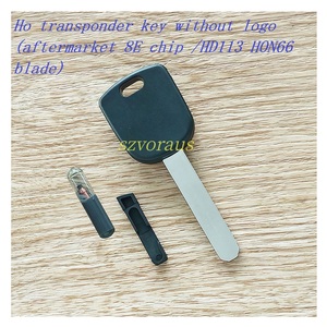 Clé transpondeur sans logo avec puce 8E de rechange, lame <span class=keywords><strong>HD113</strong></span> HON66 compatible avec Honda - Product Image 2