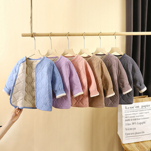 2024 di fabbrica collezione di abbigliamento invernale Unisex Cardigan intimo termico stampato formale stile per uomo e donna bambini - Product Image 3