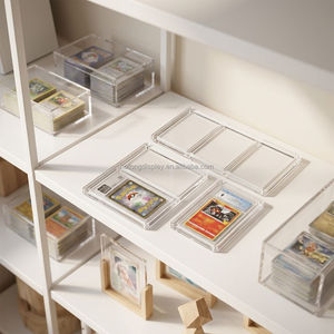 Transparante acryl beschermhoes voor Pokémon kaarten, 35pt slab case, displayrek voor kaartenverzameling en -presentatie, sportkaarten. - Product Image 2