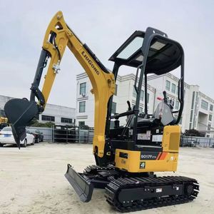 รถขุดตีนตะขาบขนาดเล็กไร้หาง รุ่น Liugong 9017F น้ำหนัก 1.7 ตัน พร้อมเครื่องยนต์ Kubota ผลิตในจีน เครื่องขุดไฮดรอลิกขนาดเล็กสำหรับงานดิน - Product Image 1