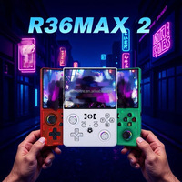 Consoles de jeux portables R36 MAX 2, écran IPS de 4,5 pouces, système Linux, 4000 mAh, Rk3326, R36max 2, consoles de jeux vidéo rétro portables