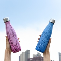 Tasse à eau de voiture de sport isolée sous vide en acier inoxydable 304 pour hommes et femmes Logo personnalisable avec couvercle-pour enfants