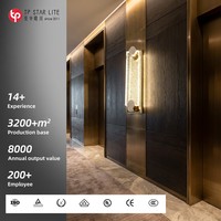 Lampe murale LED de luxe moderne, nouvelle version améliorée, métal + cristal K9, pour la décoration de la maison, de la chambre à coucher, du couloir, lumière murale LED en cristal pour l'intérieur