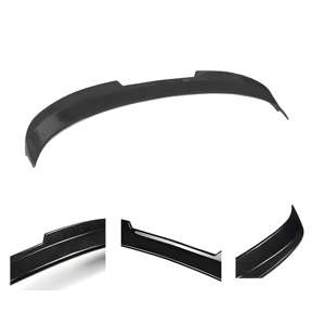 Alerón de Techo Trasero de ABS Hzparts para <span class=keywords><strong>Ford</strong></span> <span class=keywords><strong>Fiesta</strong></span> <span class=keywords><strong>MK7</strong></span> <span class=keywords><strong>MK7</strong></span>.5 ST 2019-2023, Spoiler de Maletero de una Sola Cola, <span class=keywords><strong>Kit</strong></span> de Carrocería Exterior, Mejora en Negro - Product Image 4