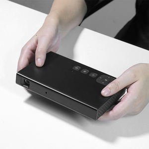 Proyector con Sistema Android 9.0 Compatible con YouTube/<span class=keywords><strong>Netflix</strong></span>, Funcionamiento Fluido; Decodificación Nativa 1080P, LED Portátil para Uso Diario en el Hogar - Product Image 1