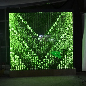 Parete Divisoria con Bolle d'Acqua a LED Programmabile Digitalmente per Decorazione Alberghiera - Product Image 3