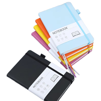 Cahier de notes à bande élastique avec logo personnalisé A5 de haute qualité avec couverture rigide et impression personnalisée