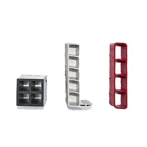 Panneaux de clôture en <span class=keywords><strong>PVC</strong></span> multicouches à tubes carrés, motif <span class=keywords><strong>grille</strong></span> 4 cellules, haute pression, certifiés ISO9001, designs creux personnalisés <span class=keywords><strong>pour</strong></span> jardin - Product Image 1