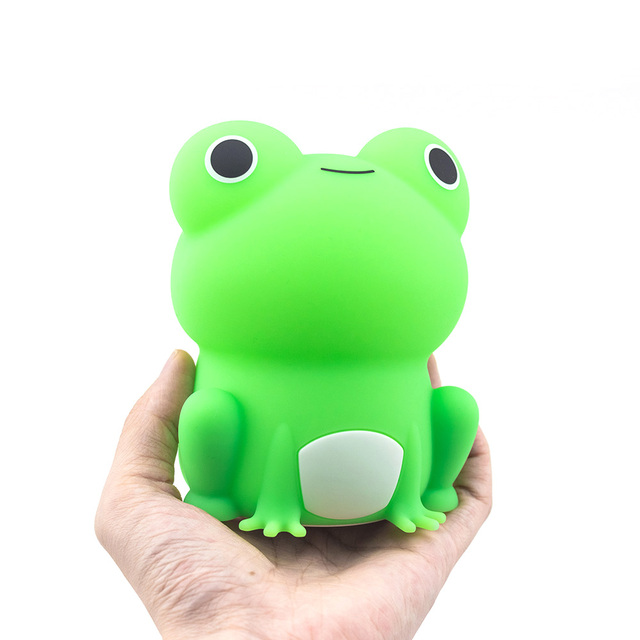 Food Grade Silicone Homekit Frog Led Night Light/Lamp