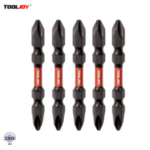 TOOLJOY çift uçlu bitsler seti S2 çelik manyetik ipuçları dayanıklı kompakt DIY OEM Logo fabrika doğrudan toptan - Product Image 1