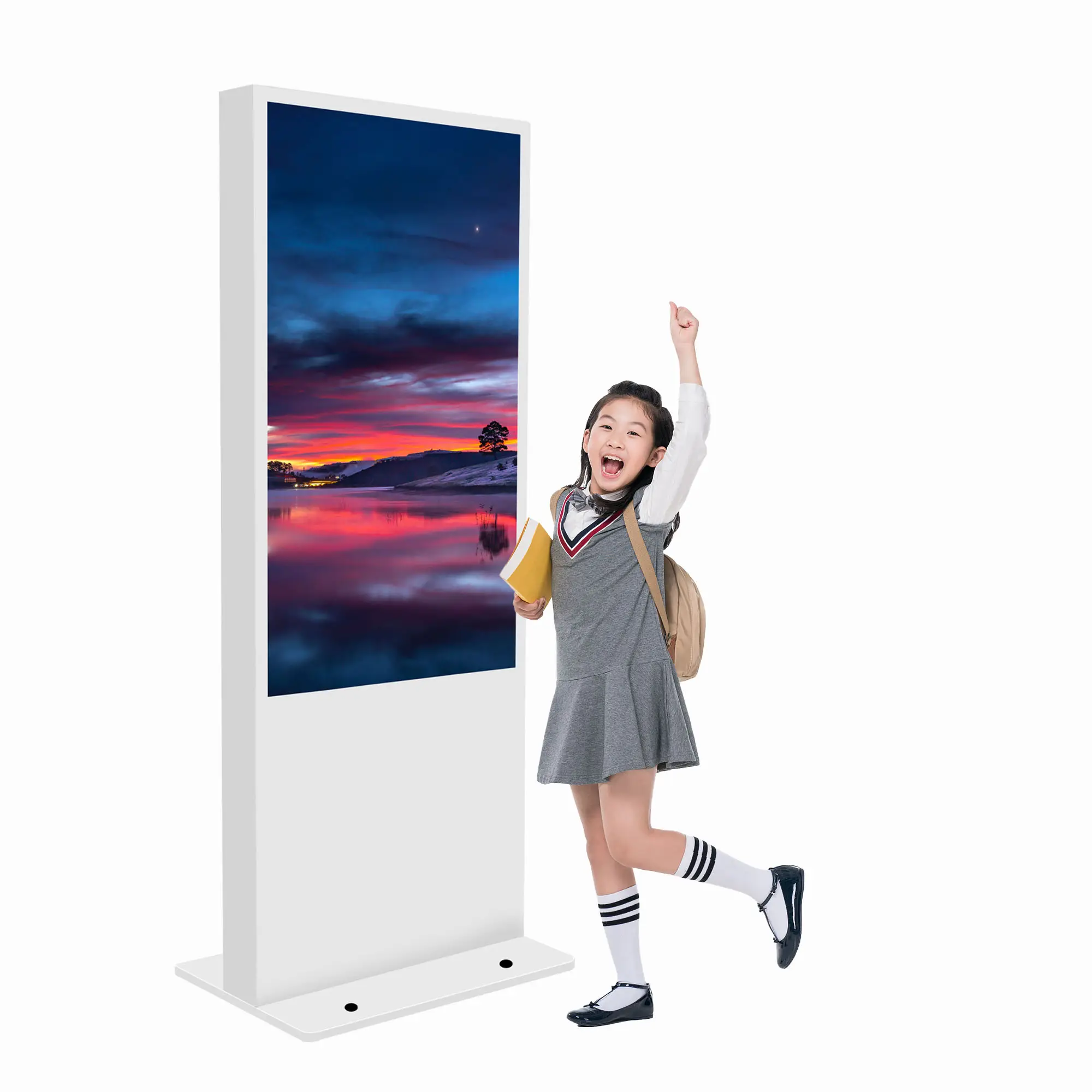 Signage Portable Display Player Plays Poster Lcd Portable Advertising Display Digital Marketing