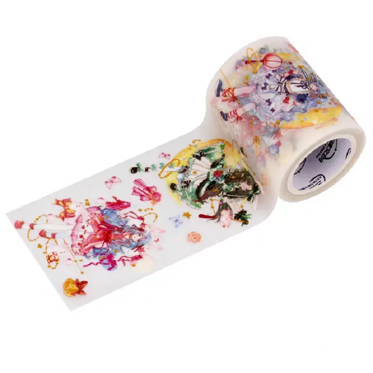 Custom Washi Sticker Masking Paper Tape Anime Character Paper Masking Washi Tape