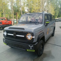 Camioneta Pickup Eléctrica de Nueva Energía de Venta Superior Directo de Fábrica, Furgoneta Eléctrica para Adultos, Camión de Carga Ligero Automático
