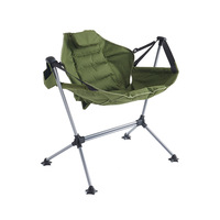Nouvelle chaise à bascule pliable et portable, légère et durable, pour le camping en plein air, la randonnée, la pêche, le pique-nique, le jardin, le parc, la plage