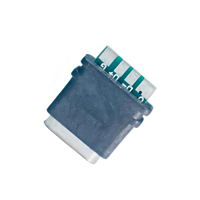 Konektor USB Tipe C Betina Tahan Air IP67 16 Pin Terminal Solder Pemasangan PCB 6 Inti Model Industri D 5A 5V
