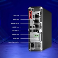 Ordinateur de bureau Barebone SFF ProDesk 400 G5 SFF 8ème génération, propre, sans rayures, grade A, testé, fonctionnel