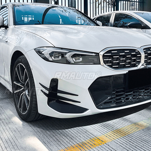 สำหรับ BMW ซีรีส์ 3 G20 G21 LCI M Sport 2023+ สปอยเลอร์กันชนหน้า ฝาครอบไฟตัดหมอก แอร์ไนฟ์ สปลิตเตอร์ ชุดแต่ง - Product Image 5