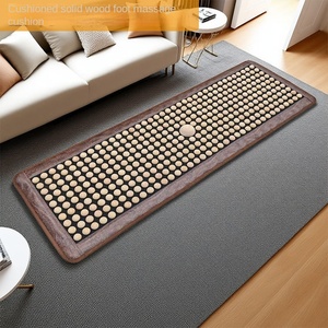 Natürliches Massagepad aus Massivholz für die Fußmassage zu Hause, Ultra-Langsam Laufende Massage-Fingerdruckplatte - Product Image 2